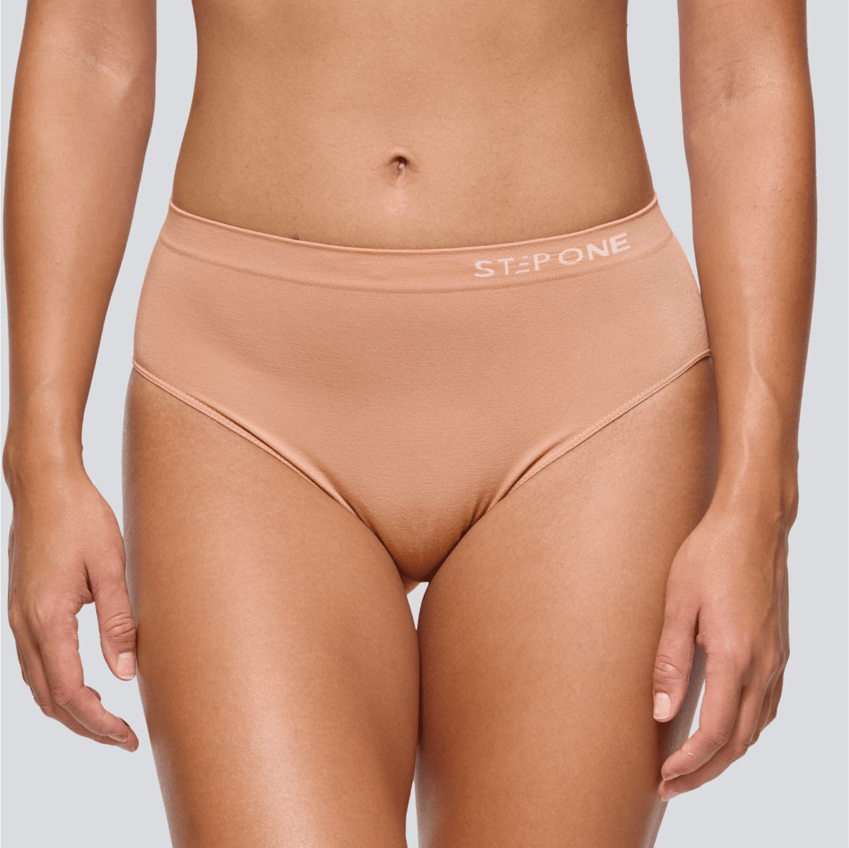 Women's SmoothFit Bikini Brief - Pink Beige - Bamboo Underwear