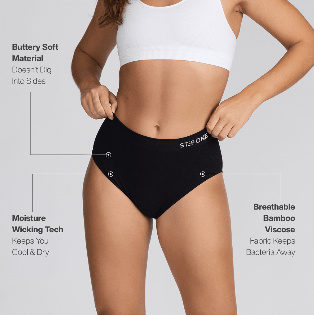 Women's SmoothFit Full Brief - Espresso-Tini - Bamboo Underwear