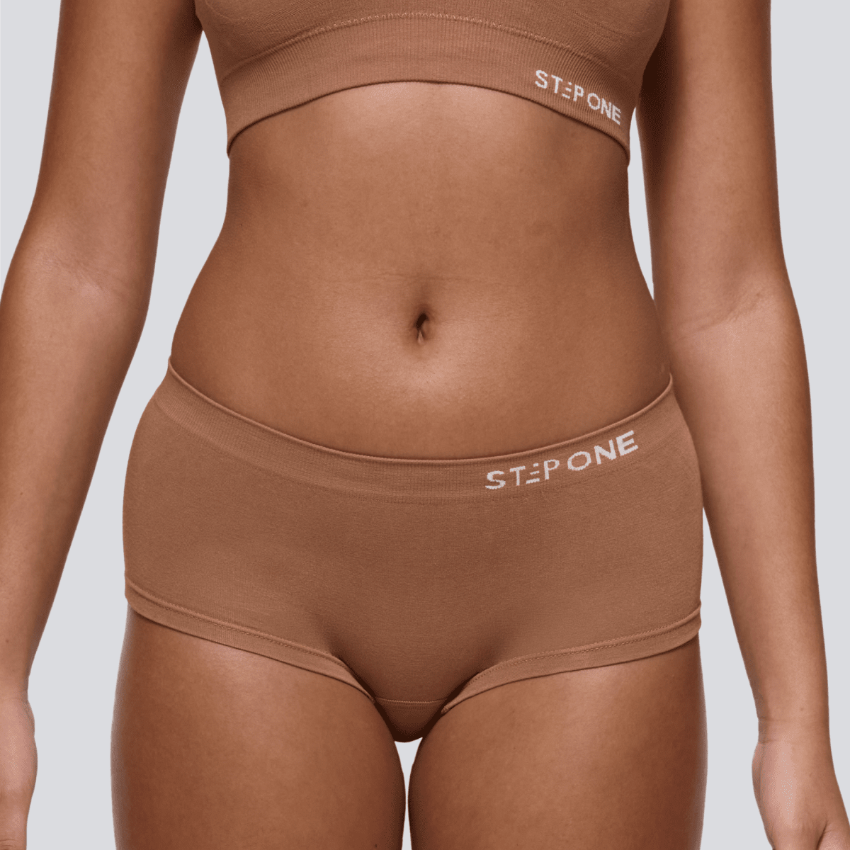 Women's SmoothFit Boyleg - Tan - Bamboo Underwear