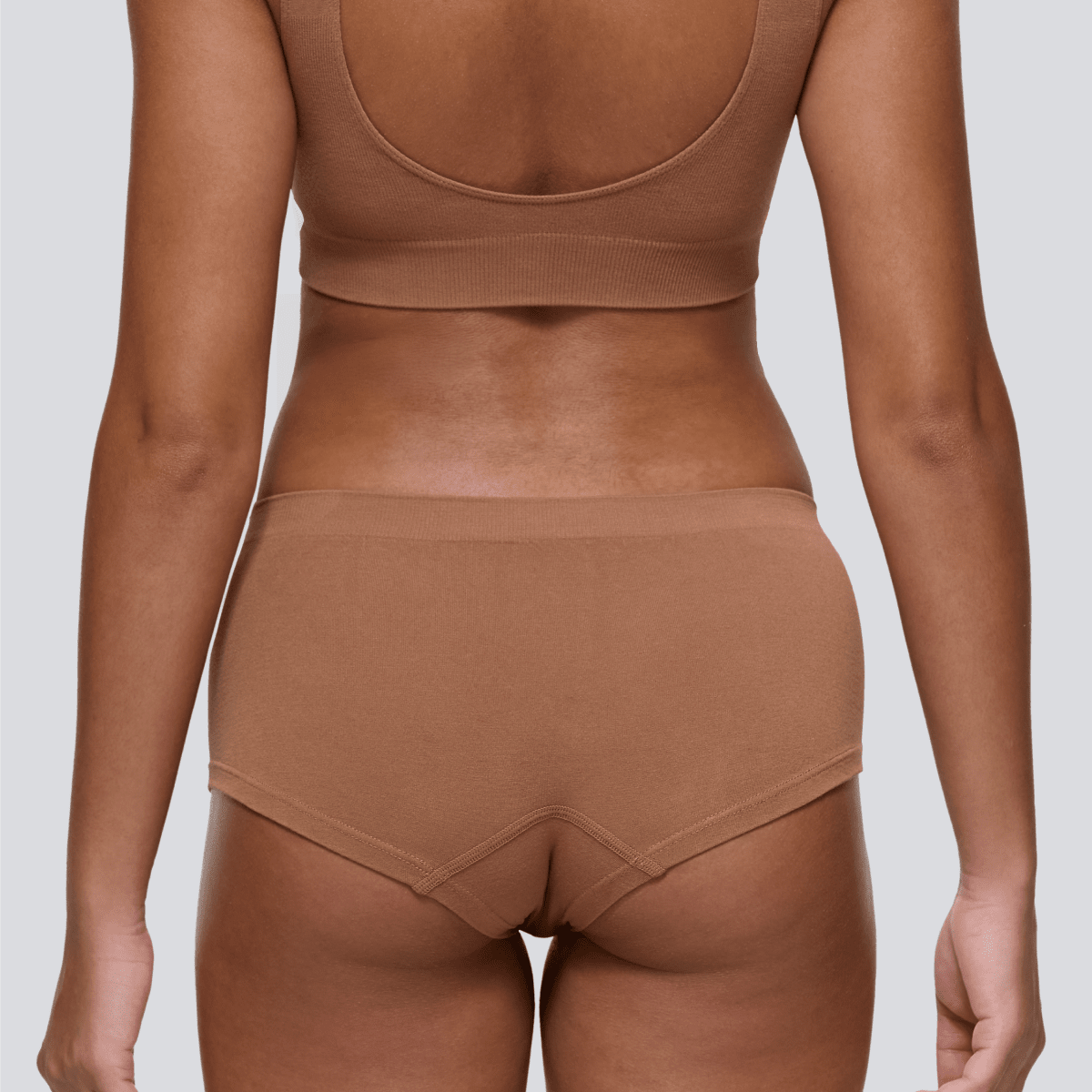Women's SmoothFit Boyleg - Tan - Bamboo Underwear