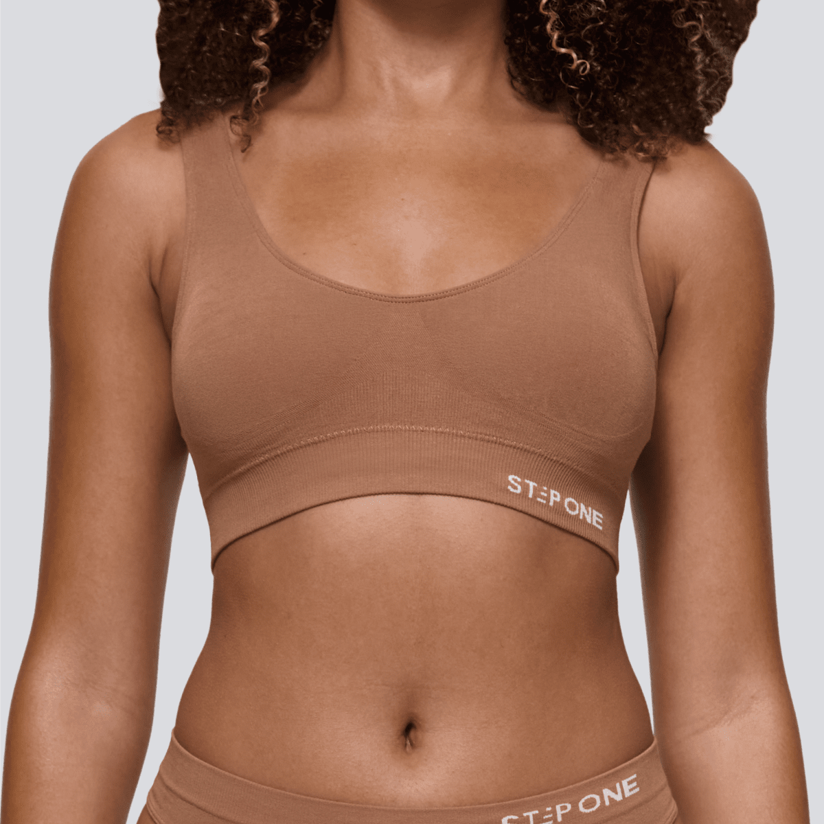 Women's SmoothFit Padded Bra - Tan - Bamboo Underwear
