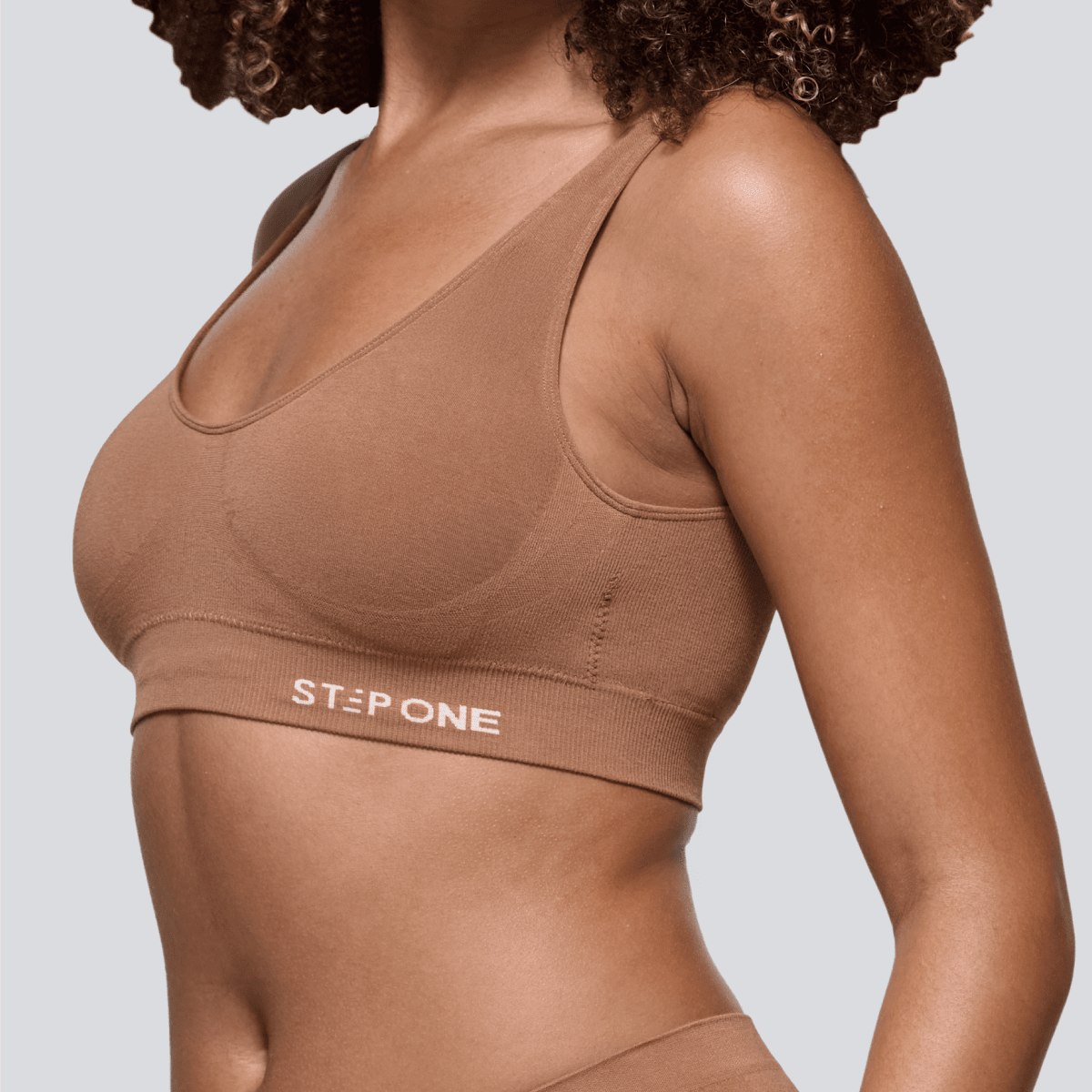 Women's SmoothFit Padded Bra - Tan - Bamboo Underwear