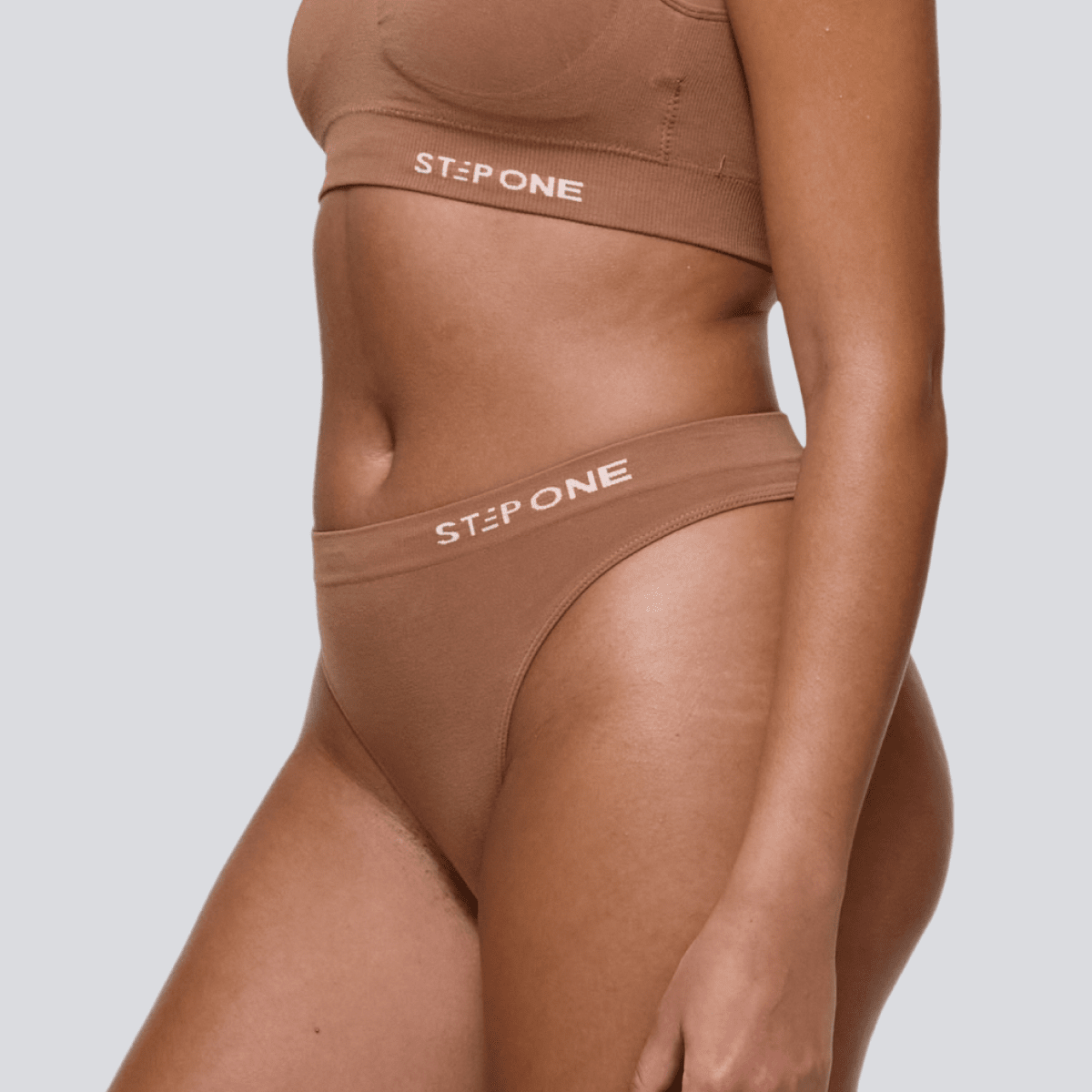 Women's SmoothFit Thong - Tan - Bamboo Underwear