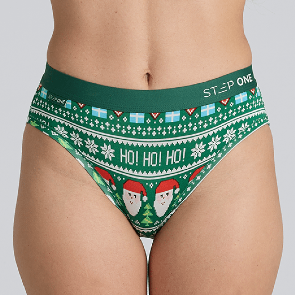 Women's Bikini Brief - Mistle Toes - Bamboo Underwear