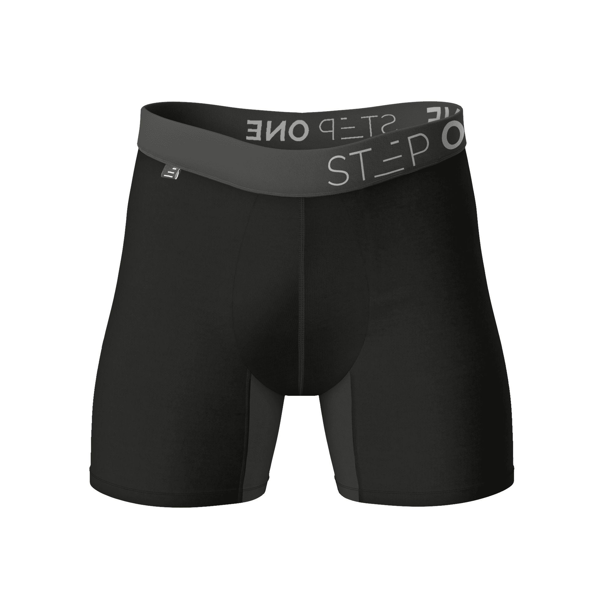 Boxer Brief Black Currants Step One Men s Bamboo Underwear
