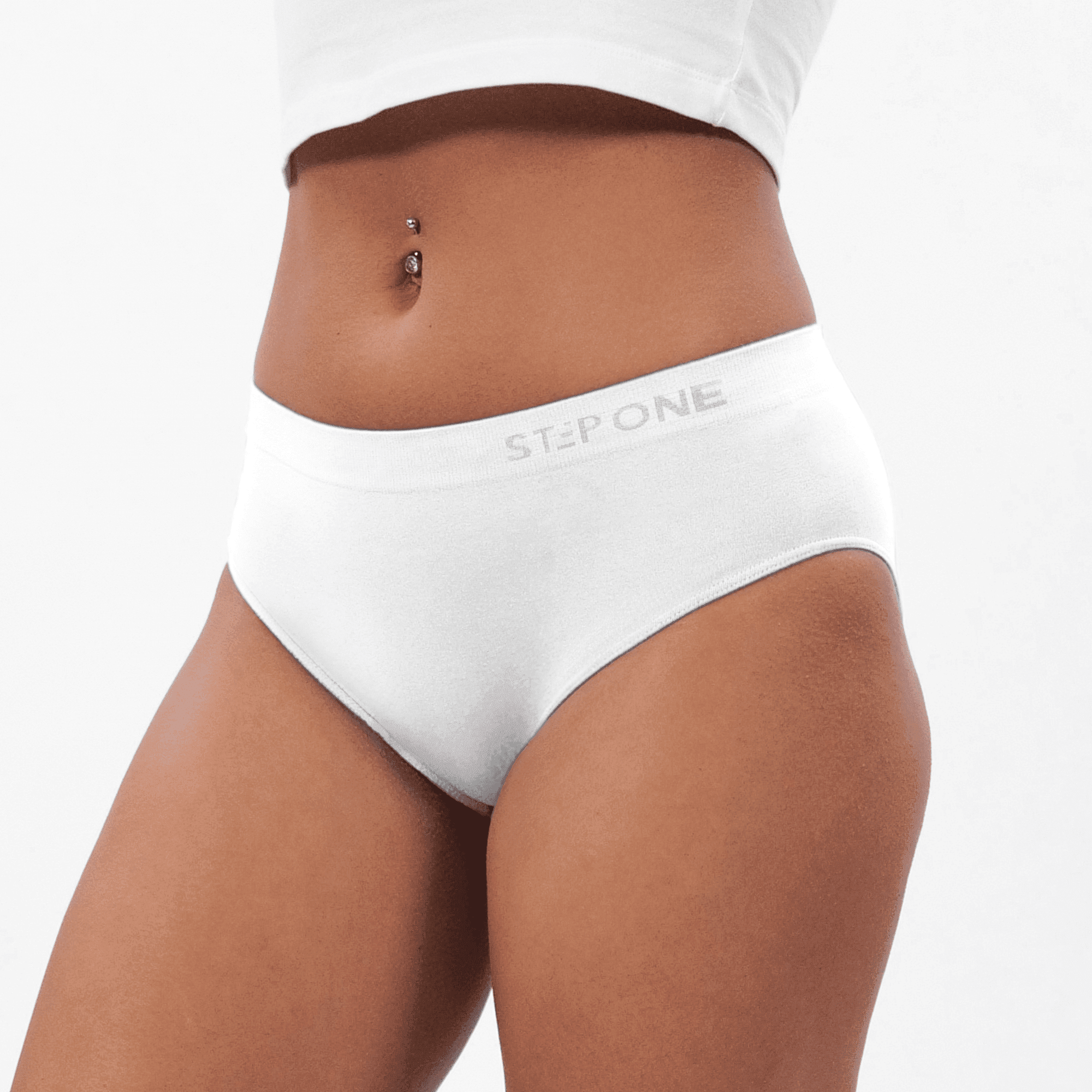 Women's SmoothFit Bikini Brief - Pina Colada - Model - #size_Medium