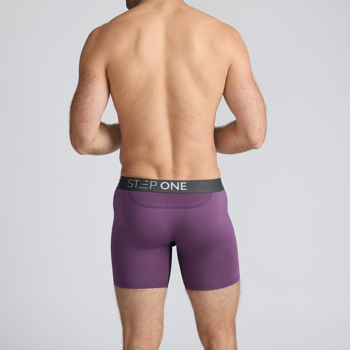 Men's Bamboo Underwear Boxers in purple