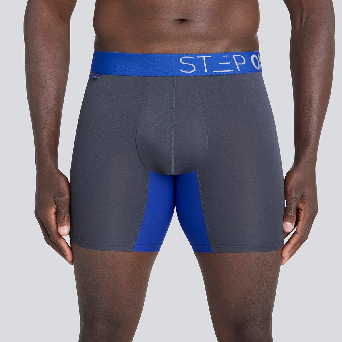 Boxer Brief - Carbon Blue - Bamboo Underwear