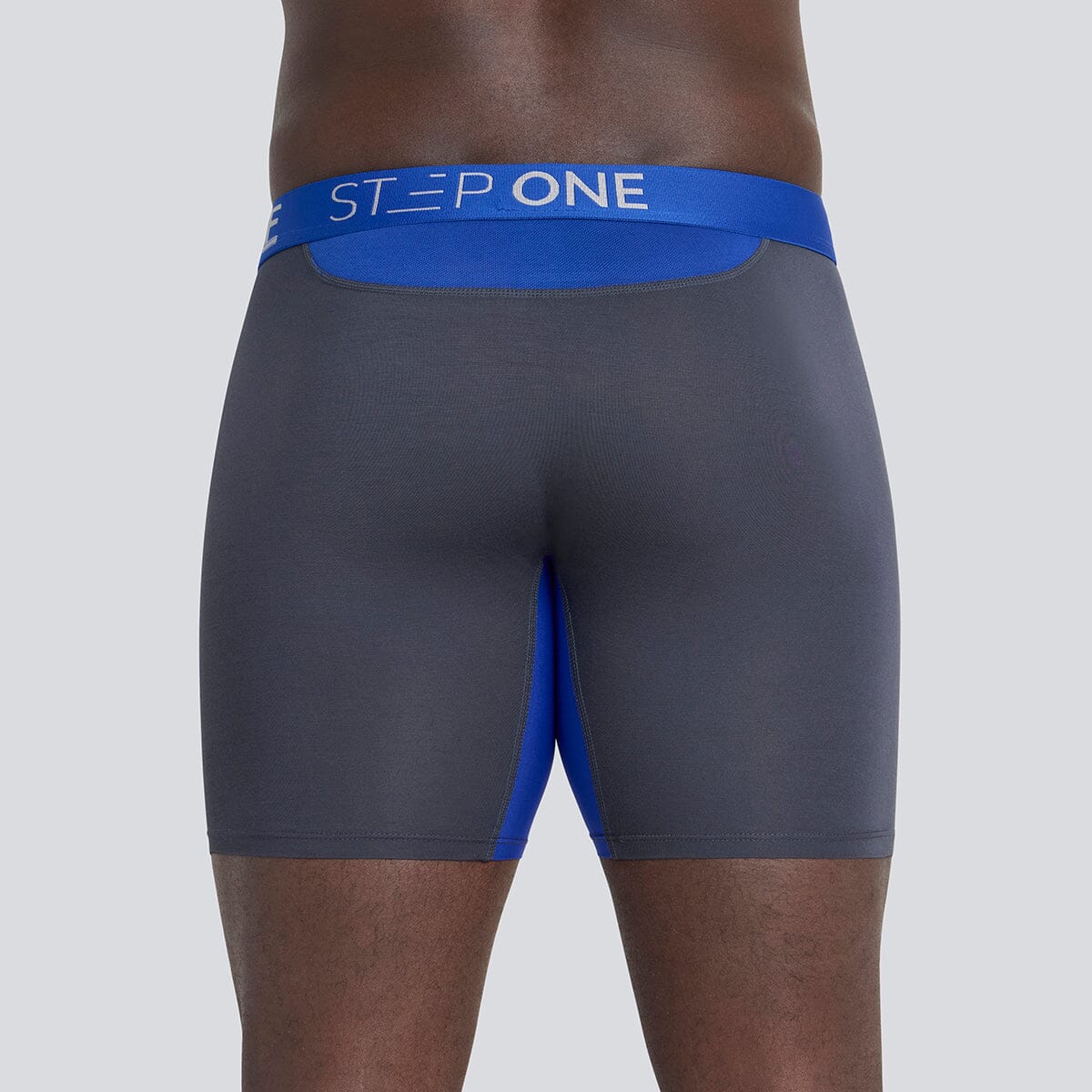 Boxer Brief - Carbon Blue - Bamboo Underwear