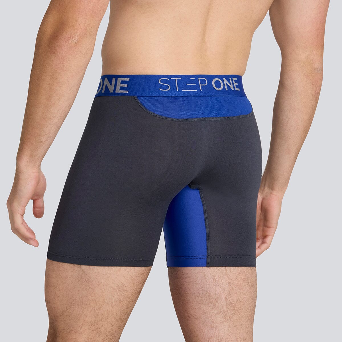 Boxer Brief - Carbon Blue - Bamboo Underwear