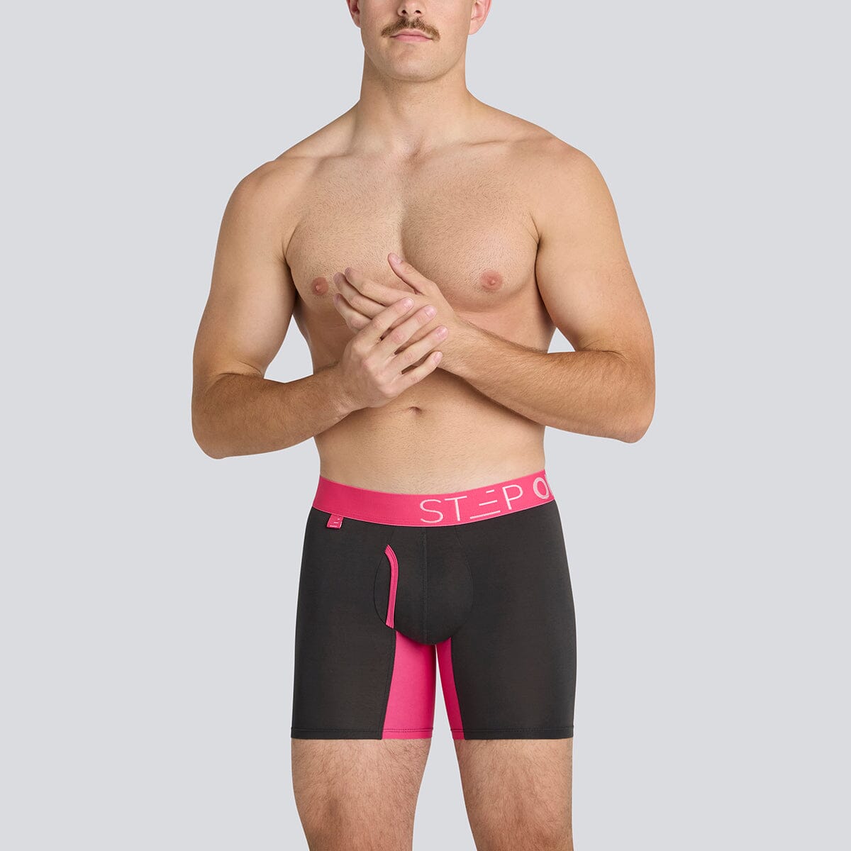 Boxer Brief Fly - Dark Rose - Bamboo Underwear