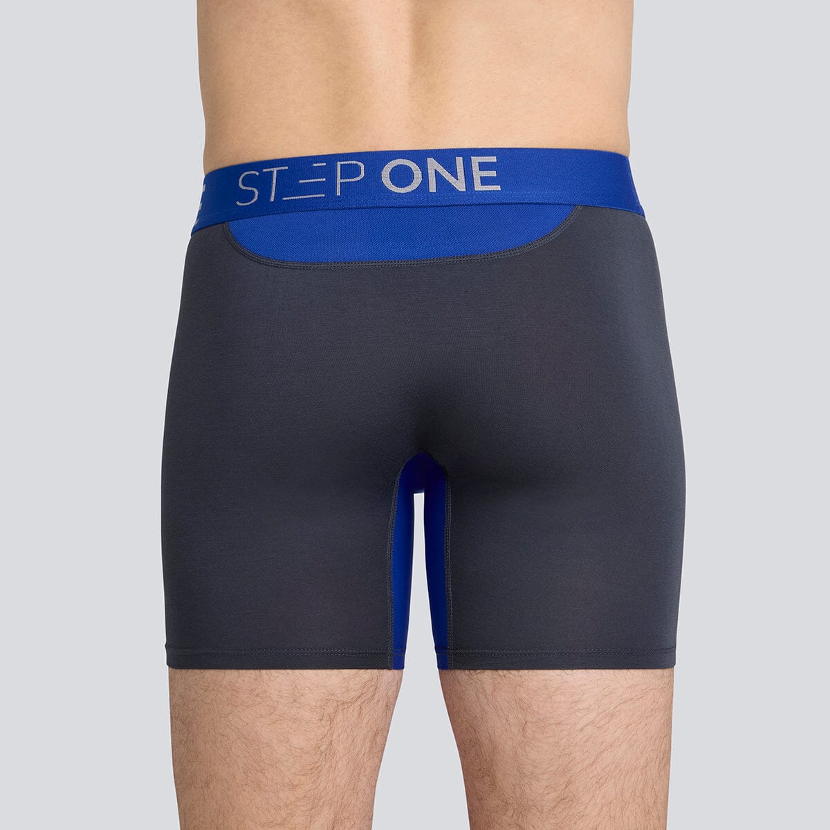 Boxer Brief Fly - Carbon Blue - Bamboo Underwear