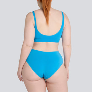 Women's SmoothFit Bikini Brief - Wave Ride - Bamboo Underwear - Model:Eloise
