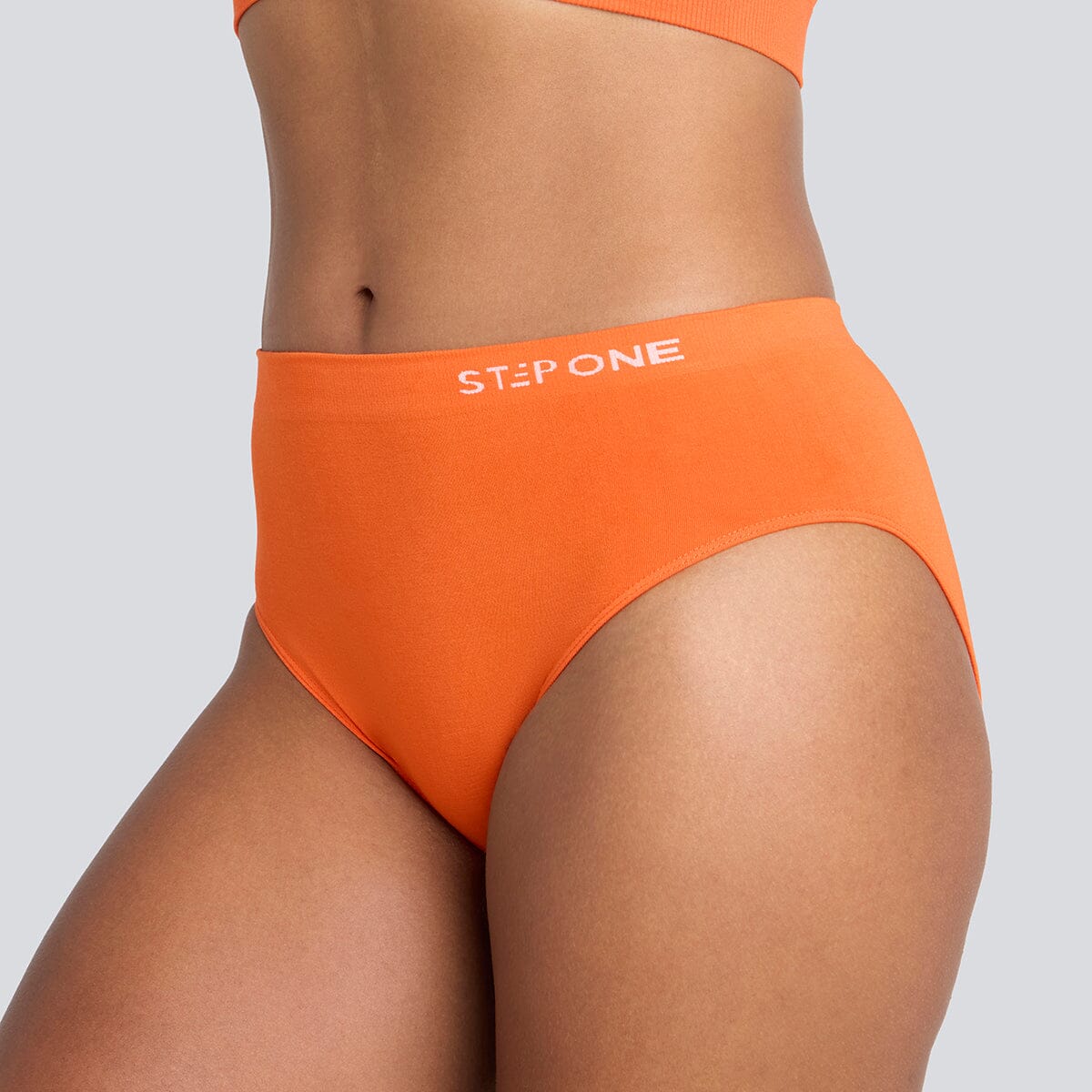 Women's SmoothFit Bikini Brief - Orange Crush - Bamboo Underwear