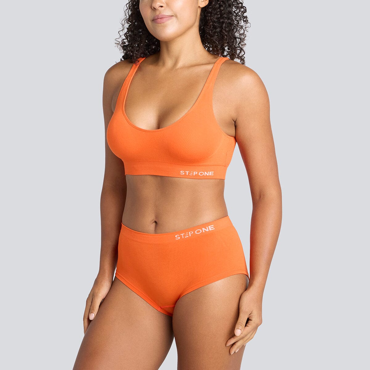 Women's SmoothFit Boyleg - Orange Crush - Bamboo Underwear