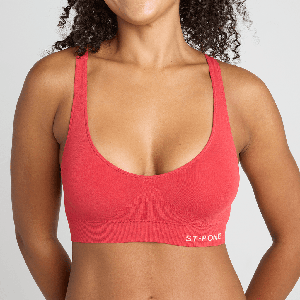 SmoothFit Padded Bra Rhubarb