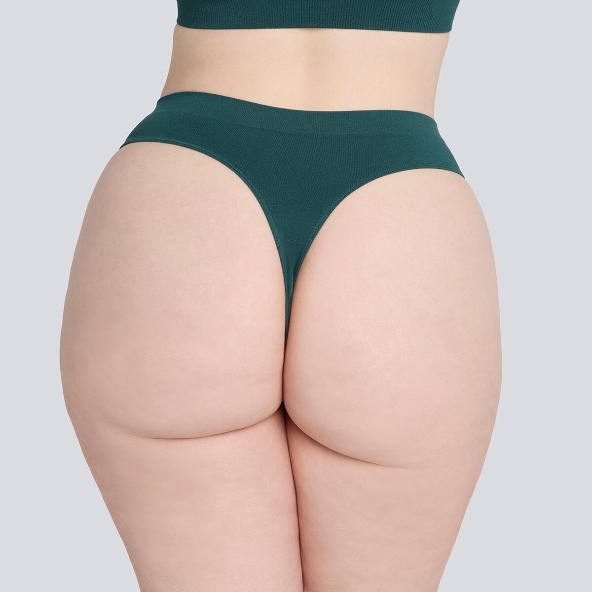 Women's SmoothFit Thong - Rain Forest - Bamboo Underwear - Model:Eloise