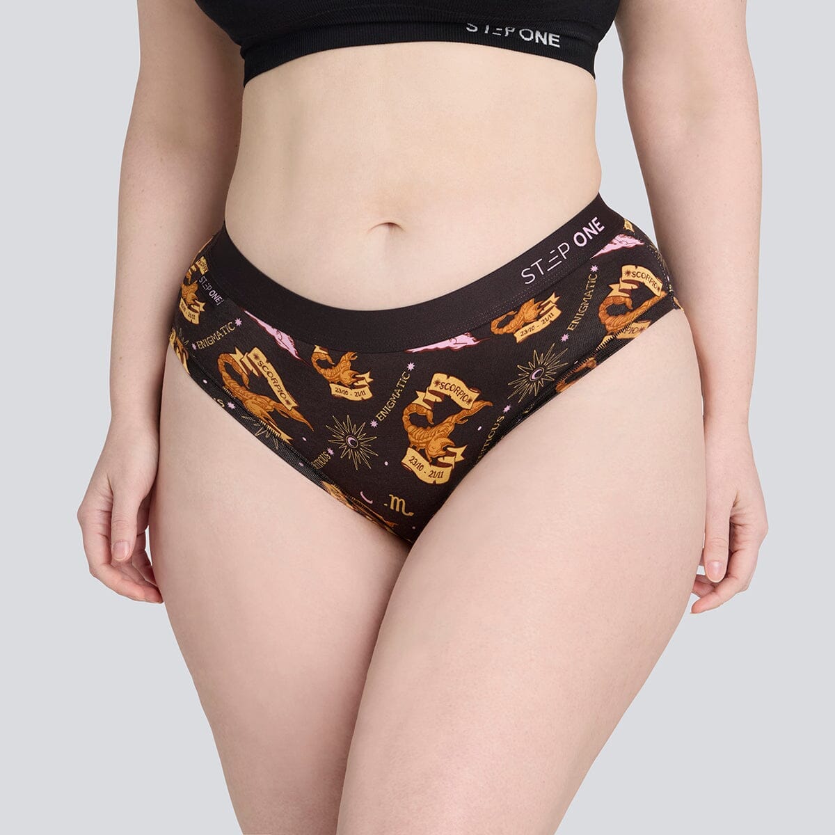 Women's Bikini Brief - Scorpio - Bamboo Underwear - Model:Eloise