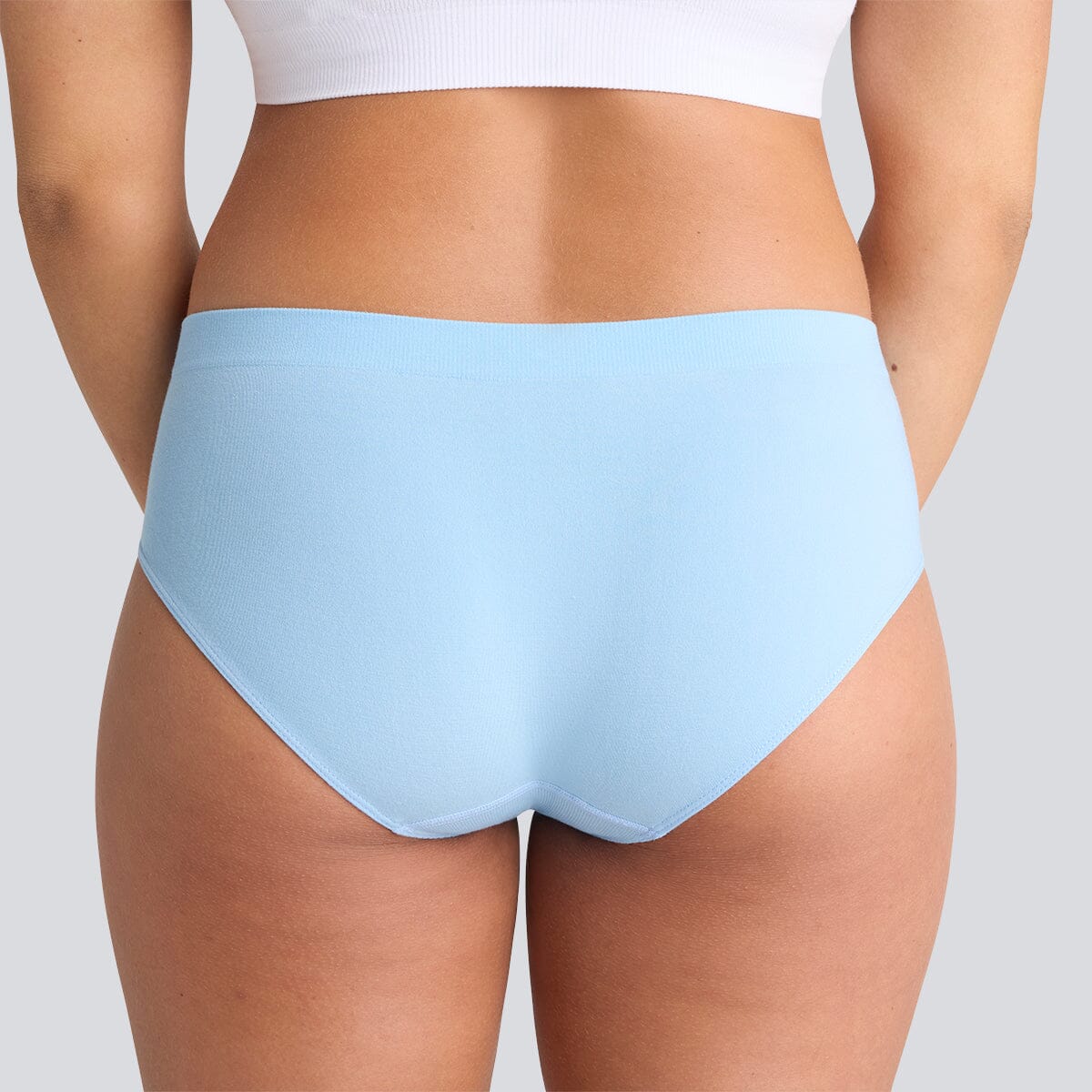 Women's SmoothFit Bikini Brief - Chambray - Bamboo Underwear