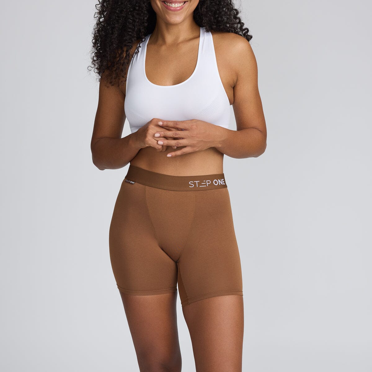 Brown Bamboo Women's Underwear - Model:Yolanda