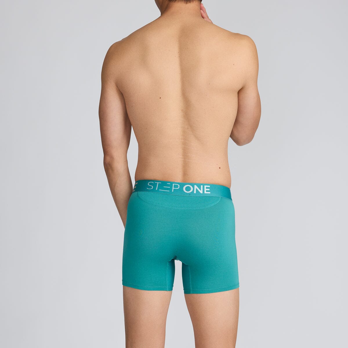 Trunk - Green-Blue Slate - Bamboo Underwear - Model:Vince