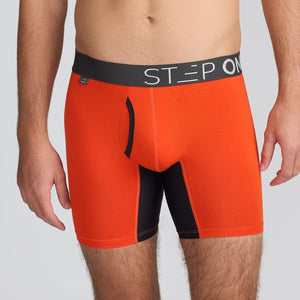 [EXP-A] Orange Underwear with Fly at Step One - Model:Angus