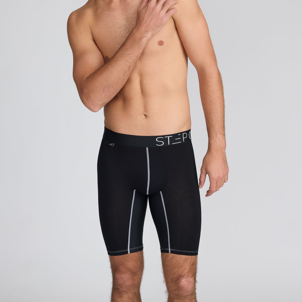 Boxer Brief Sport - Black Currants - Bamboo Underwear