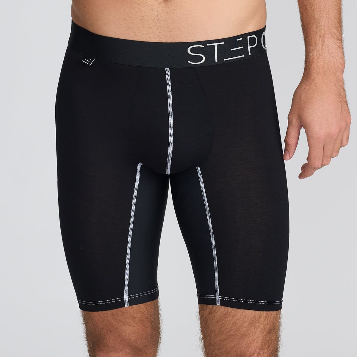 Boxer Brief Sport - Black Currants - Bamboo Underwear