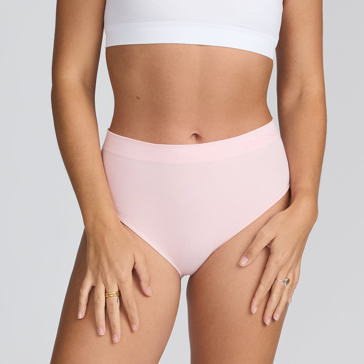 Women's SmoothFit Full Brief - Rose All Day - Bamboo Underwear