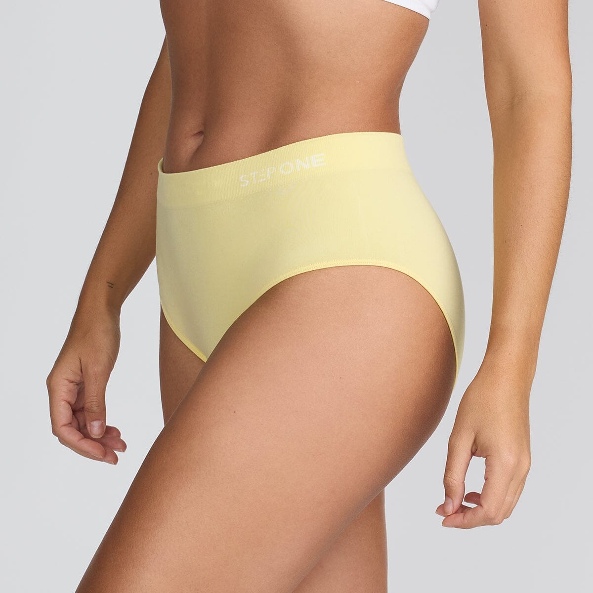 Yellow Full Brief Seamless Underwear