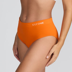 Women's SmoothFit Full Brief - Sunset Spritz - Bamboo Underwear - Model:Elke