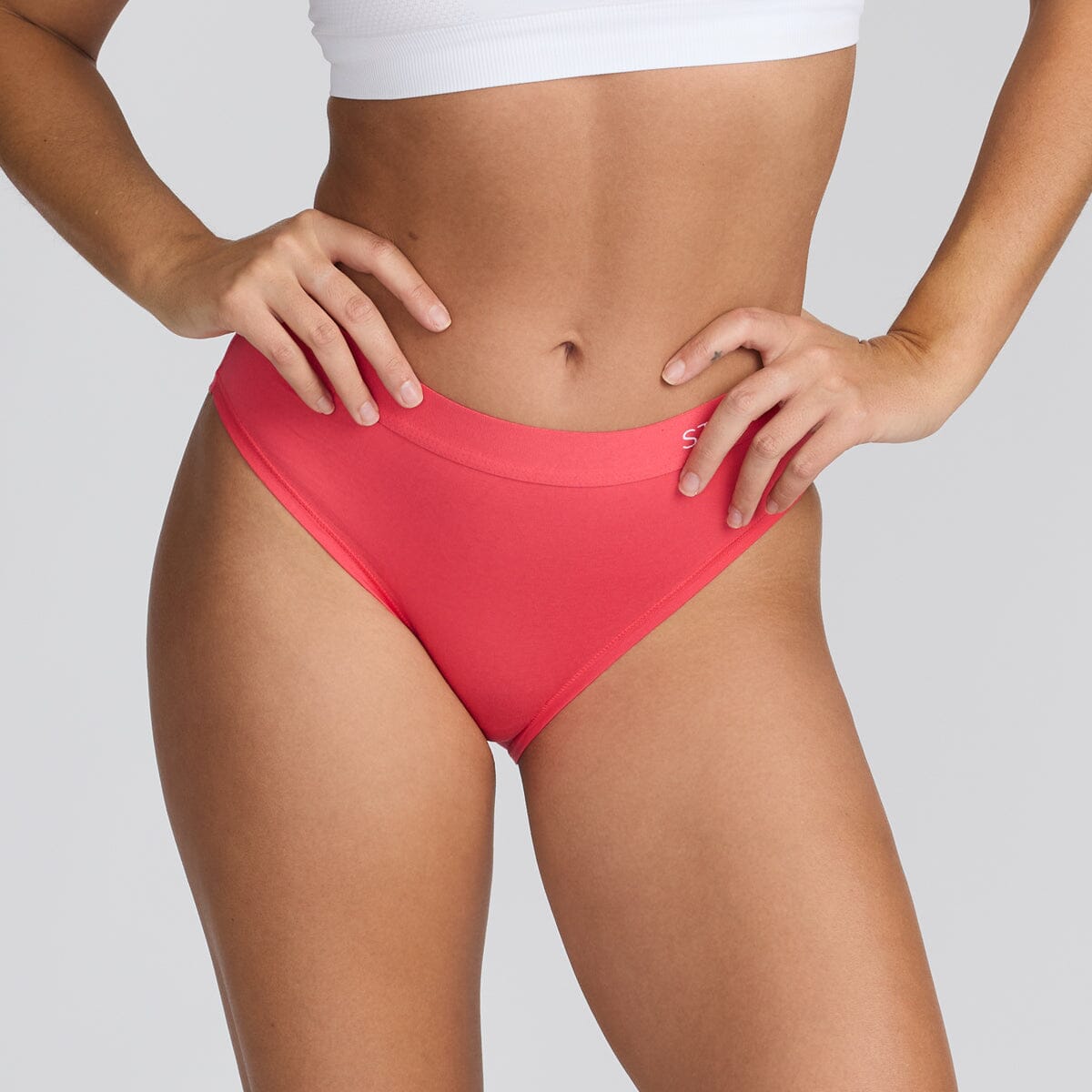 Red Women's Bamboo Underwear at Step One UK