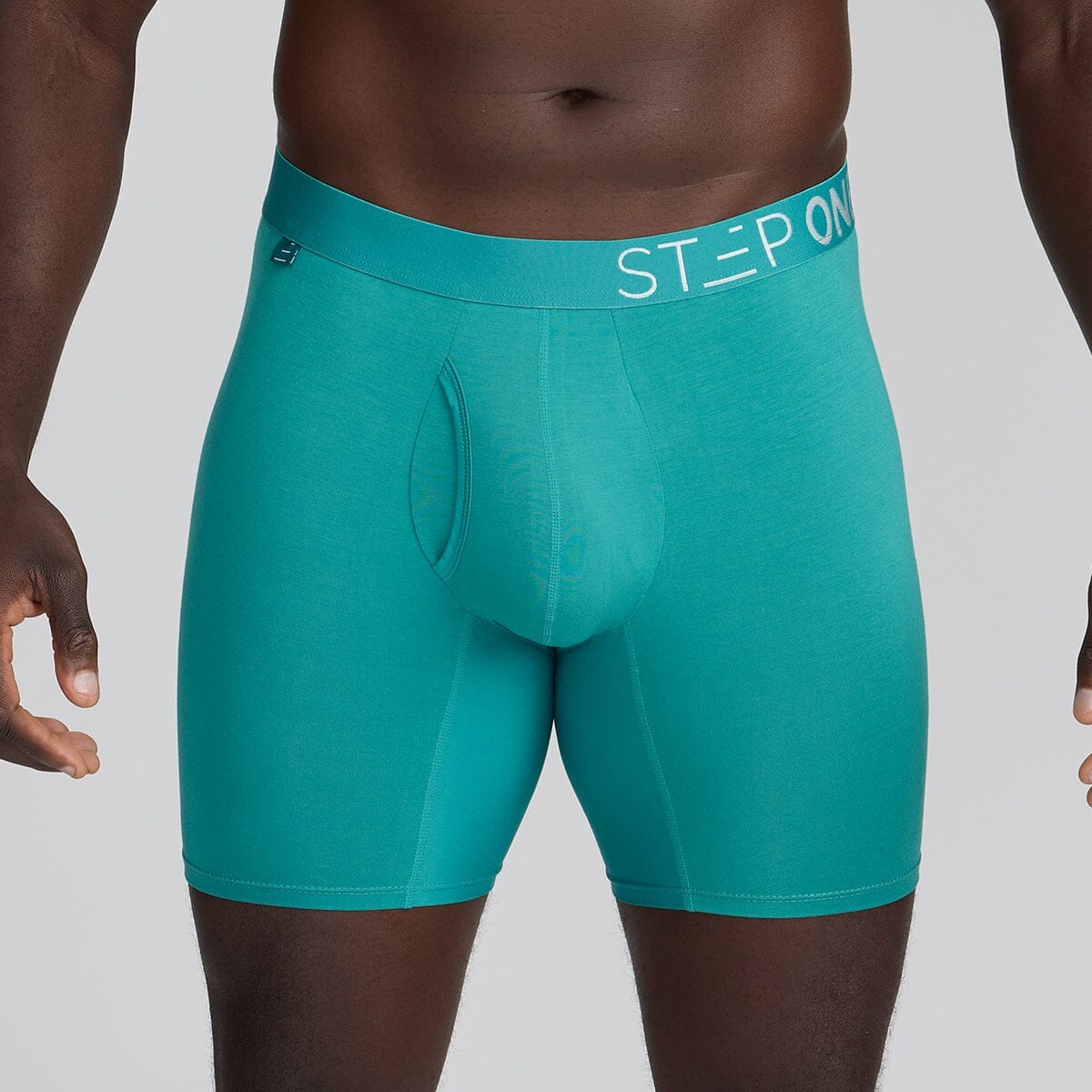 Boxer Brief Fly - Green Slate - Bamboo Underwear