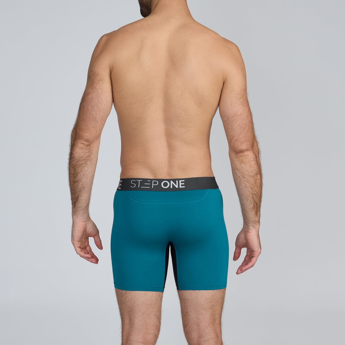 Green Men's Underwear with Fly