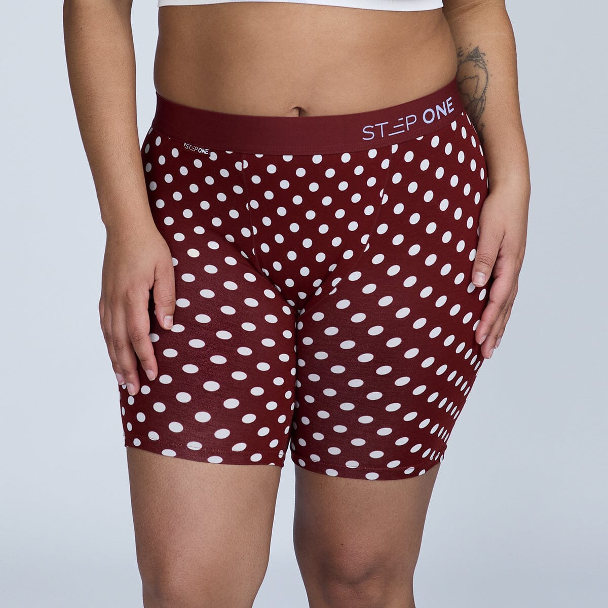 Women's Body Shorts - Polka Dots - Bamboo Underwear