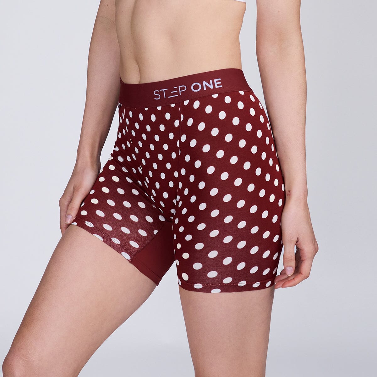 Women's Body Shorts - Polka Dots - Bamboo Underwear