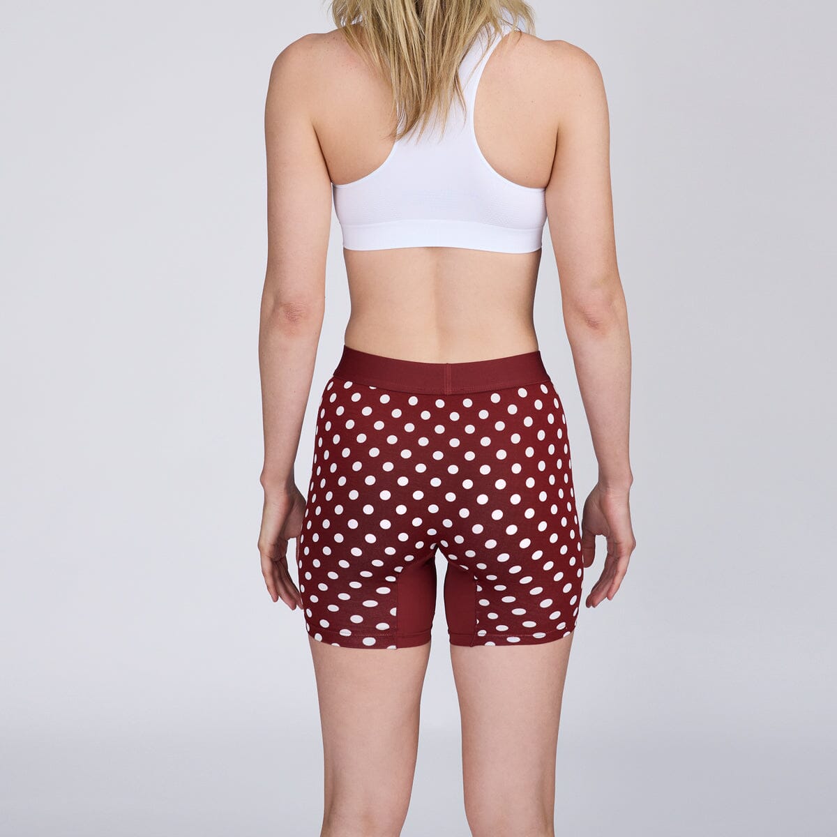 Women's Body Shorts - Polka Dots - Bamboo Underwear