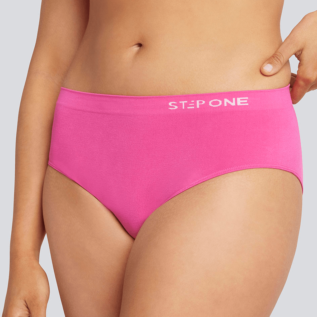 Women's SmoothFit Bikini Brief - Candy Pink - Bamboo Underwear