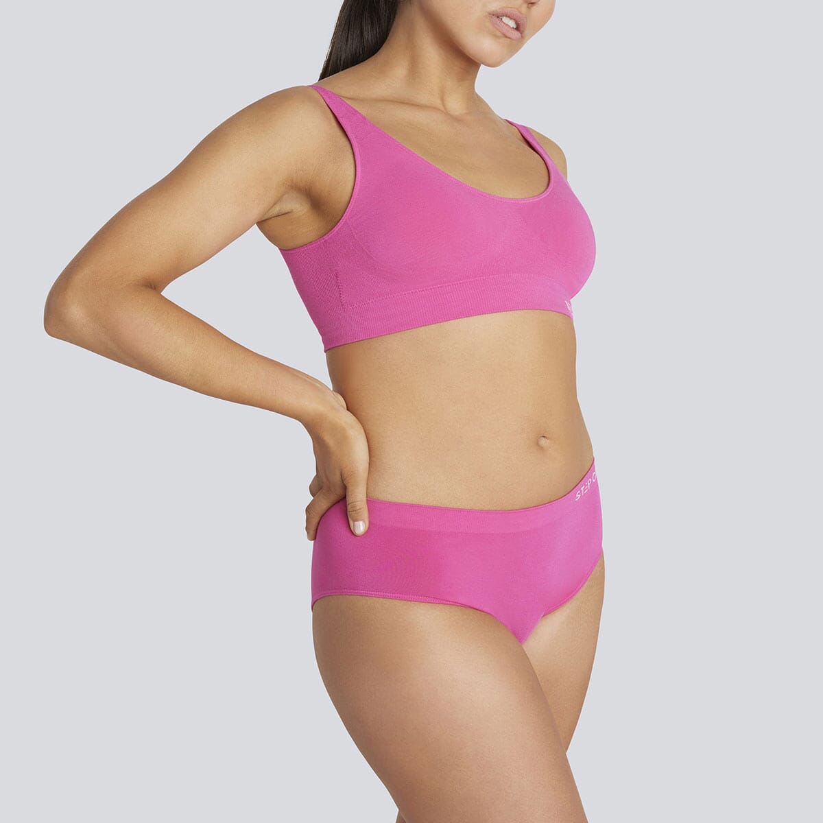 Women's SmoothFit Bikini Brief - Candy Pink - Bamboo Underwear