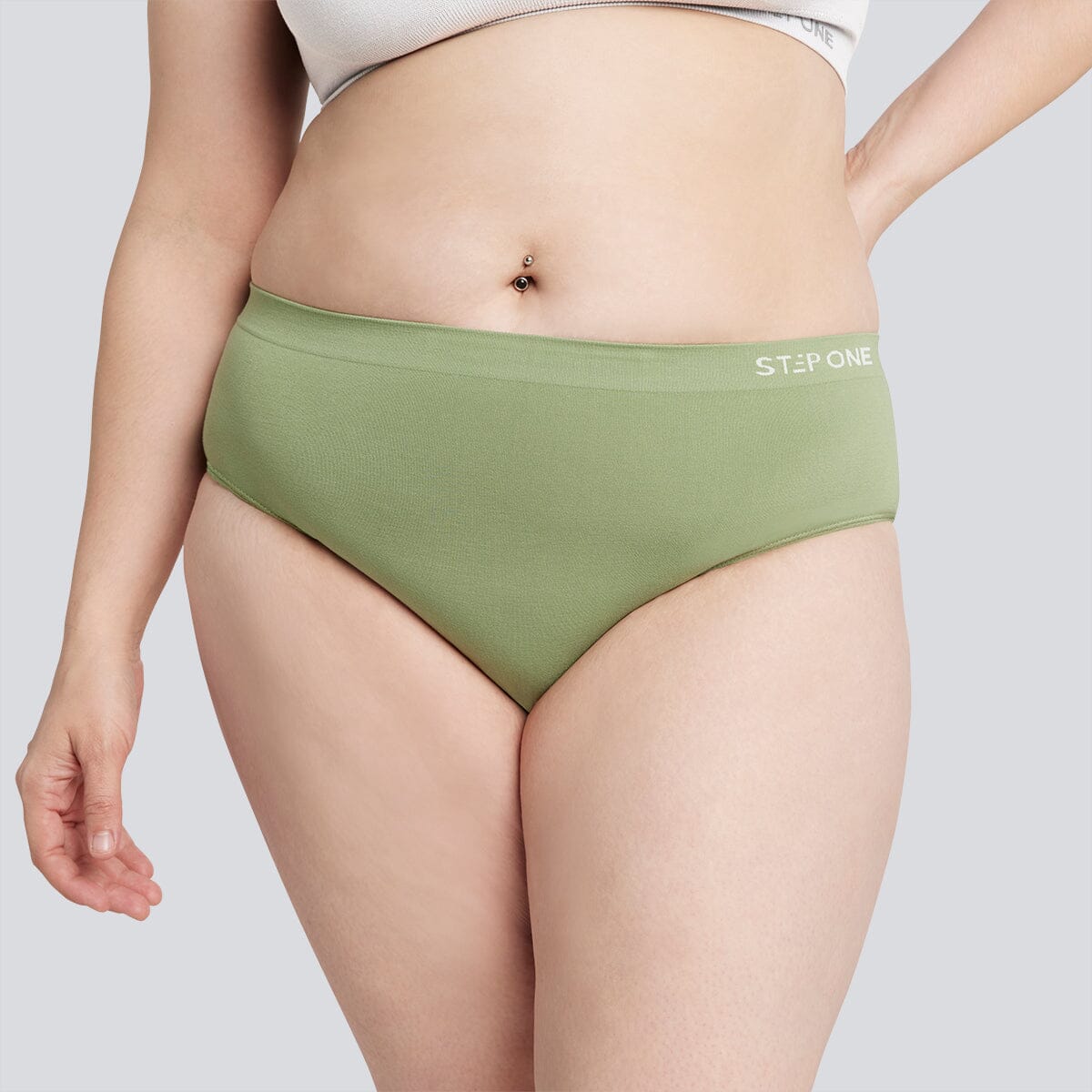 Women's SmoothFit Bikini Brief - Sage - Bamboo Underwear