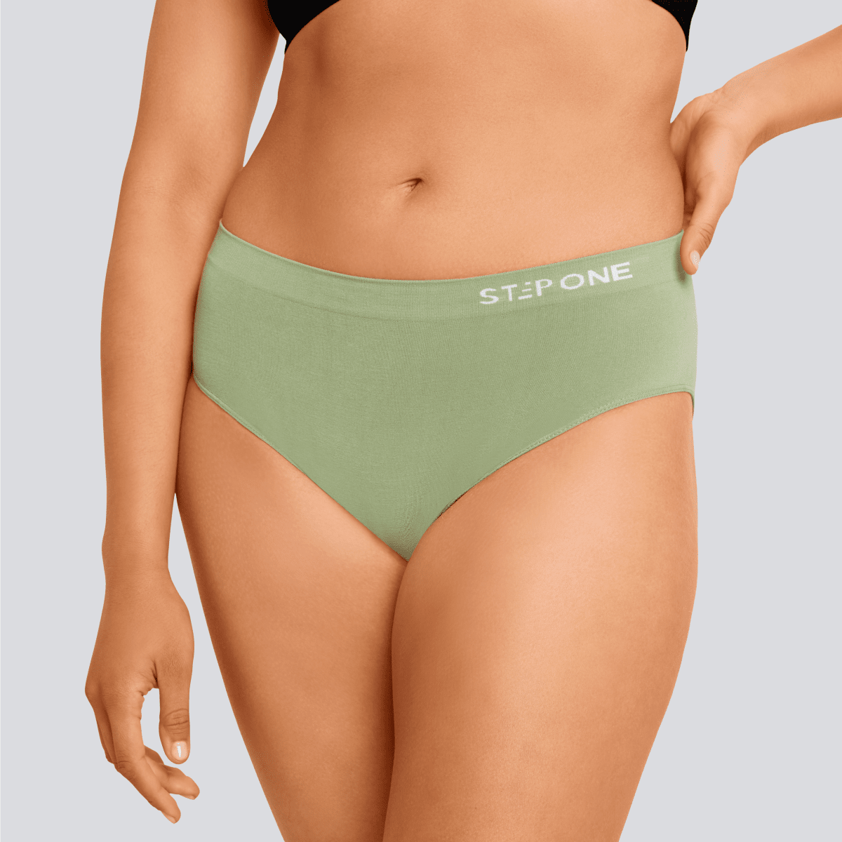 Women's SmoothFit Bikini Brief - Sage - Bamboo Underwear