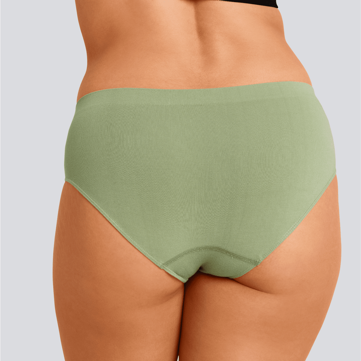 Women's SmoothFit Bikini Brief - Sage - Bamboo Underwear