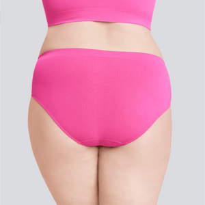 Women's SmoothFit Bikini Brief - Candy Pink - Bamboo Underwear