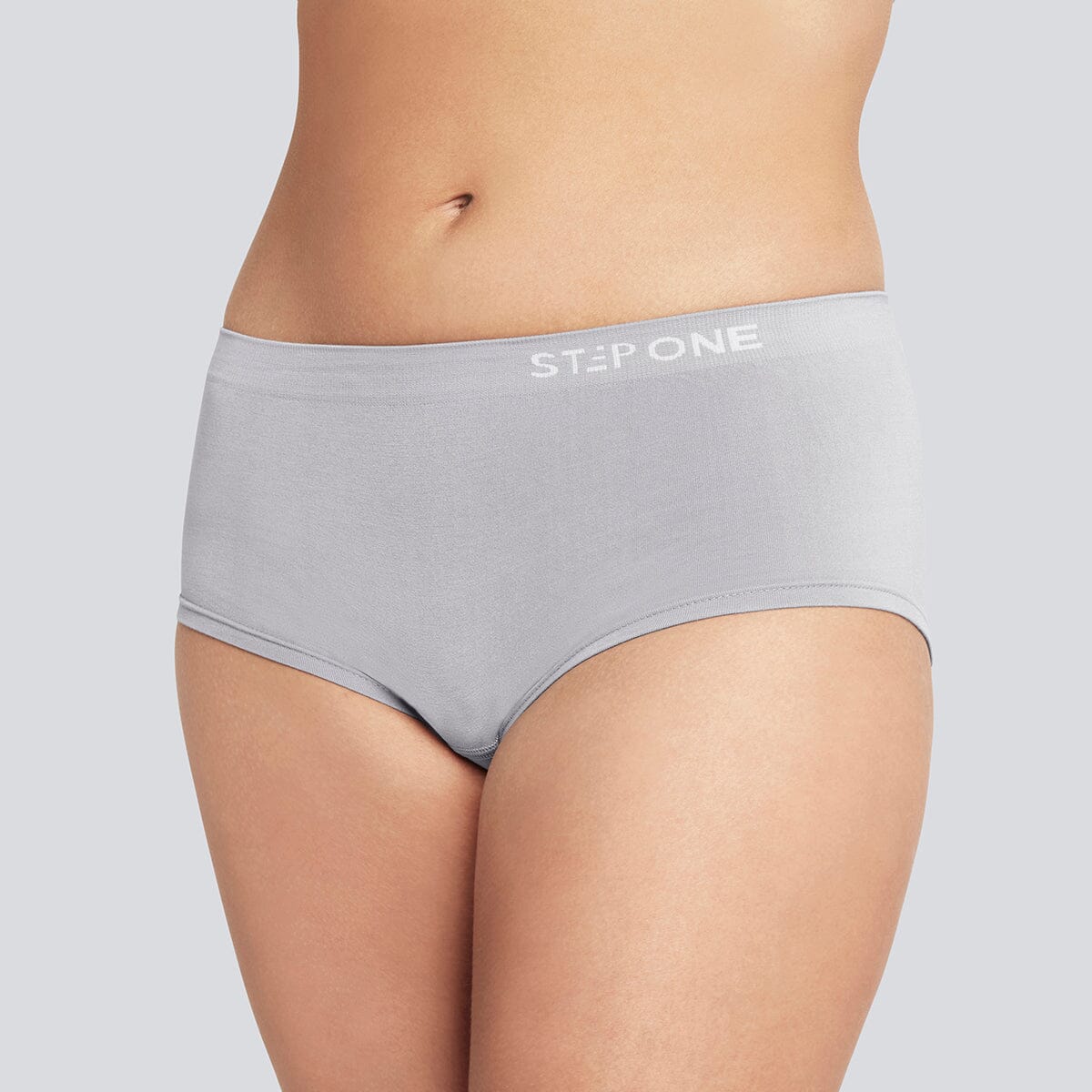 Women's SmoothFit Boyleg - Grey - Bamboo Underwear