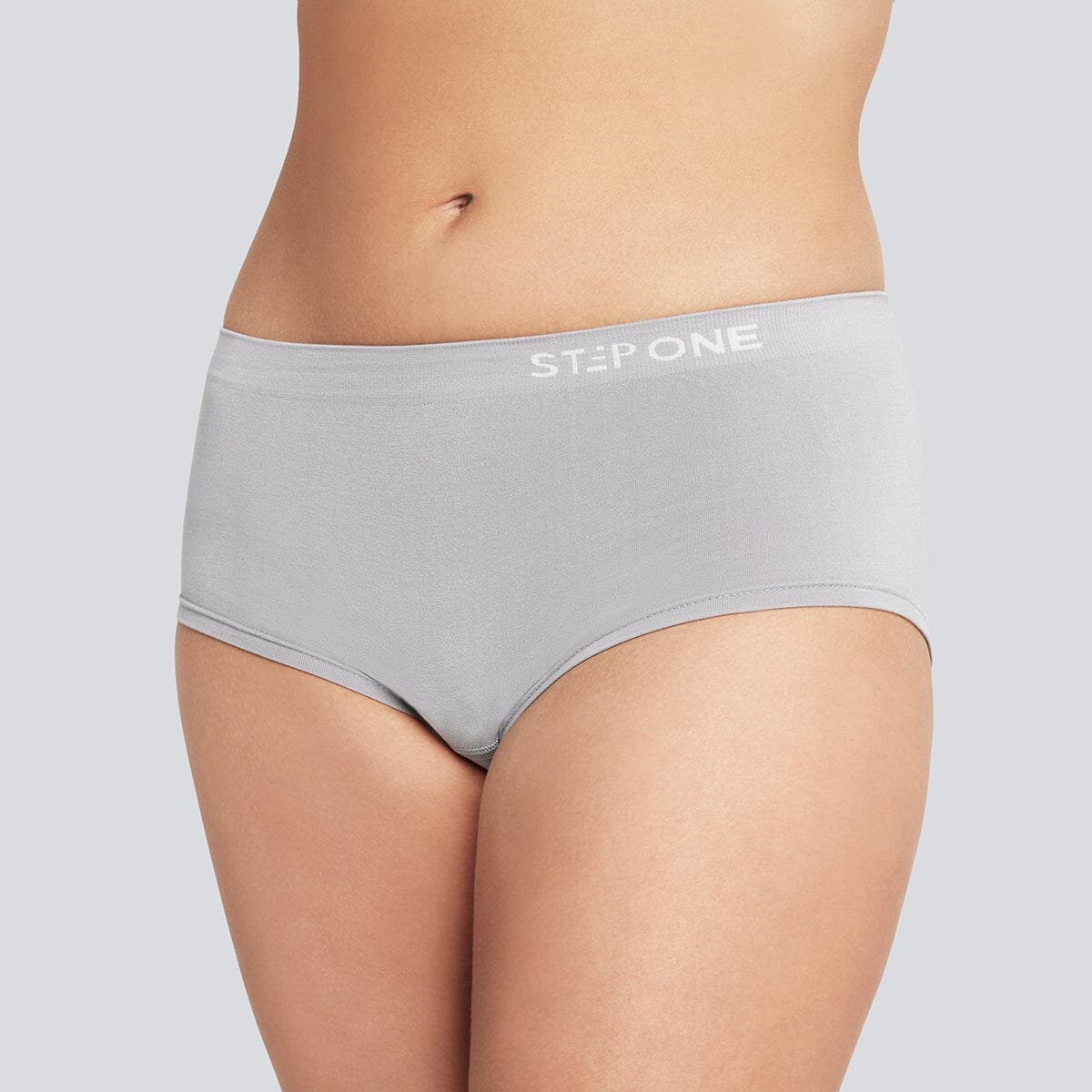 Women's SmoothFit Boyleg - Grey - Bamboo Underwear