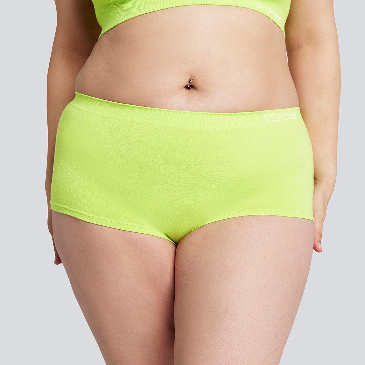 Women's SmoothFit Boyleg - Lime Spark - Bamboo Underwear