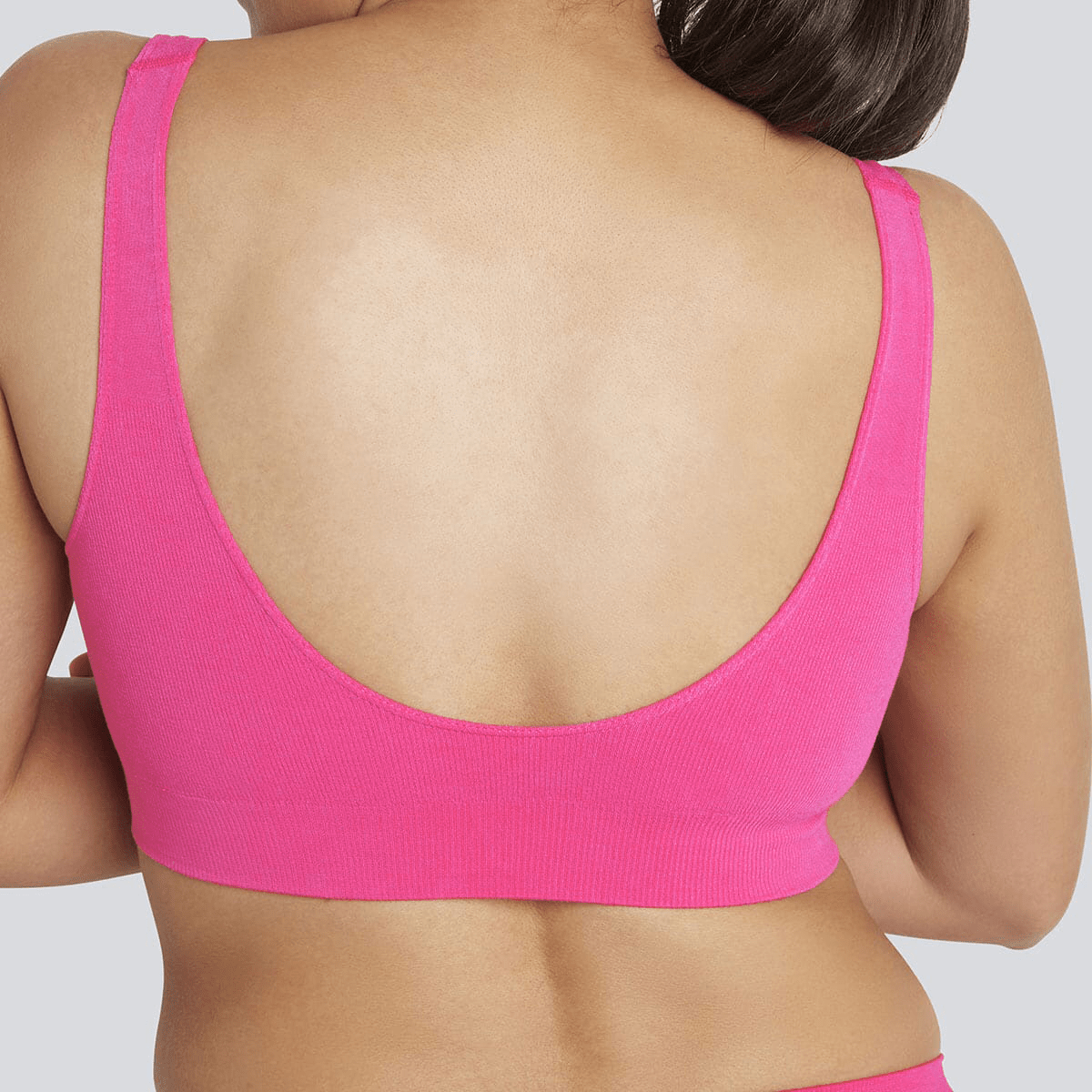 Women's SmoothFit Padded Bra - Candy Pink - Bamboo Underwear