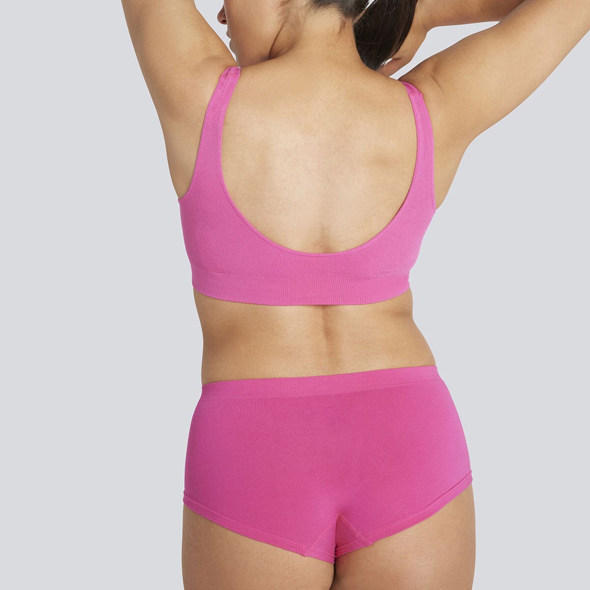 Women's SmoothFit Boyleg - Candy Pink - Bamboo Underwear