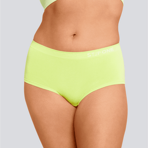 Women's SmoothFit Boyleg - Lime Spark - Bamboo Underwear