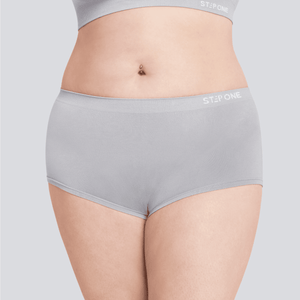 Women's SmoothFit Boyleg - Grey - Bamboo Underwear